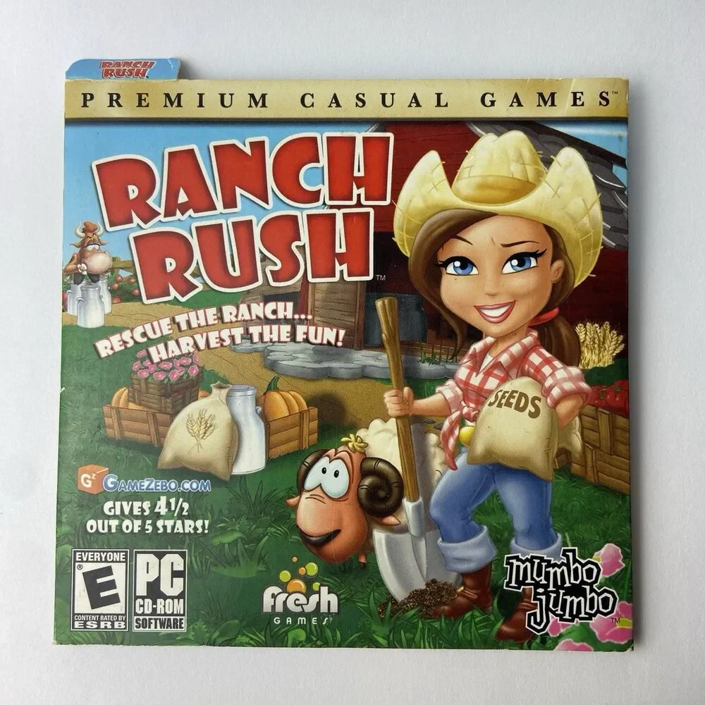 Ranch Rush PC 2008 Rescue The Ranch Mumbo Jumbo Premium Casual Games